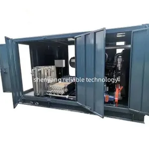 1500bar Industrial Cleaning Equipment Heat Exchanger Tube Cleaning Water Jetting Hydro Blasting Machine thumbnail-1