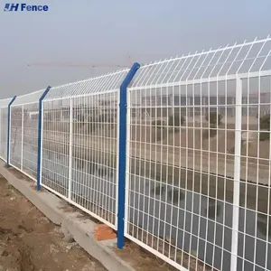 Wholesale High Quality Pvc Iron 3D Curved Mesh Wire Fence Panels thumbnail-6