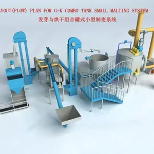 Heavy-Duty Malting Equipment 10HP Motor for Large-Scale Production thumbnail-2