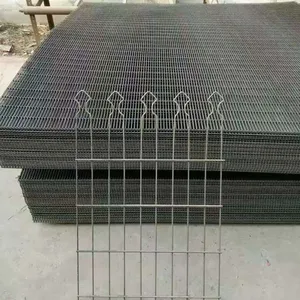Double Wire Mesh Fence With 50mm x 200mm Mesh Size for High Security thumbnail-2