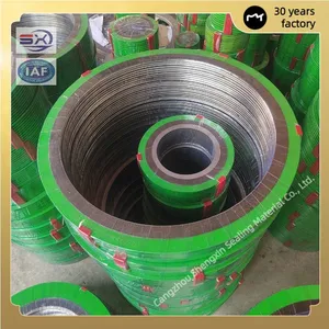 ASME/JIS/DIN Carbon Steel Locating Ring Filled Graphite Spiral Wound Gasket thumbnail-4