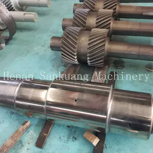 ANSI B92.1 Grade 6h Surface Nitriding Involute Spline Shaft Industrial Drive Parts thumbnail-1