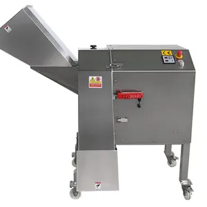 Commercial Fresh Meat Slicer Automatic Electric Frozen Beef Pork Meat Cutting Shredder Dicer Machine for Cutting Meat Cube thumbnail-1