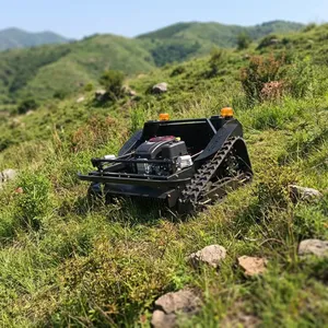 VTLM800 800mm Steep Slopes Grass Maintenance Industry Remotely Controlled Track-mounted Lawn Mower Robot Made in China thumbnail-1