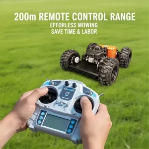 Vigorun VTW550-90 4.5kW Loncin Engine 24V Brushless Drive 550mm Cut 35° Slope 28V Self-Recharging Remote Height Adjustment thumbnail-1