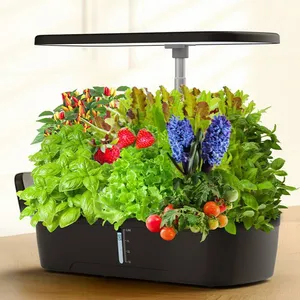 New Led Full-spectrum Fruit and Vegetable Planter With 12 Holes, Intelligent Hydroponic Plant Grow Light Machine thumbnail-1