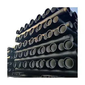 External Zinc Bitumen Coated Ductile Iron Pipe Buried Pipeline Application thumbnail-1