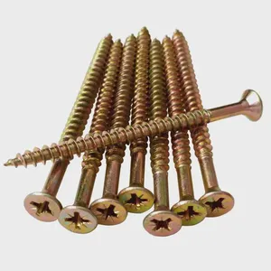 Factory Direct Pozi Chipboard Screws Rustproof Ruspert Coating C1022A Half Thread Full Sizes High Hardness No Snapping thumbnail-2