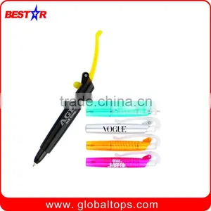 Plastic Ball Pen With Clip thumbnail-1