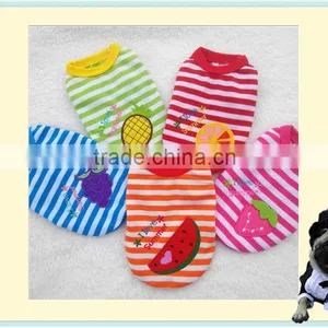 Cheap Fruit Wholesale Pet Clothing Accessories Stripe Pattern thumbnail-3