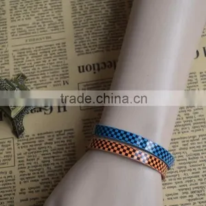 Mosaic and Dots Style PU Leather Bracelet thumbnail-2
