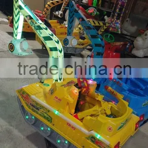 QH-E007 NEW Product Amusement Park Rides Excavator Toy for Sale thumbnail-5