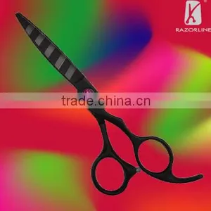 LGH959/ Convex Edfe/ Black Titanium Hair Scissors/ Hair Product thumbnail-1