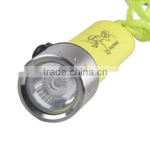Professional Waterproof Torch XPE Q5 800lm Led Diving Torch thumbnail-2