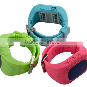 Silicone WIFI Wrist Cell Phone Watch For Kids Watch Phone With SOS Phone Call GPS Tracker thumbnail-2