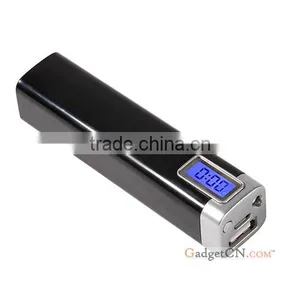 Wholesale 2600 Mah Lipstick Power Bank With LCD Display thumbnail-1