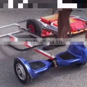 2016 New Arrival Hoverboard Cart Four Wheel Self-balancing Electric Scooter Cart thumbnail-6