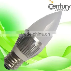 China 3w Led Candle Lamp E14/E27 Led Candle Bulb Light Led Candle Lamps for Indoor Lighting thumbnail-1