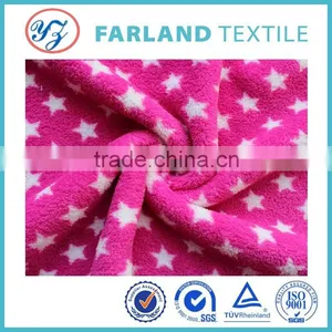 Double Coral Velvet Star 100%polyester Fabric thumbnail-2
