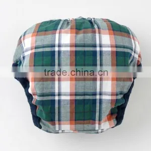 Made in Japan Products High Quality Cool Check Pattern Cloth Nappies Baby Diapers Wholesale for Hot Selling Item thumbnail-3