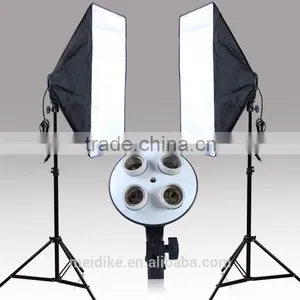 High Quality Super Lamp Holder With Bulbs and Softbox Kit for Studio thumbnail-1