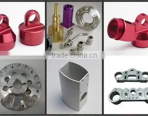Hot Gold Anodized Aluminum Wire Cutting Part thumbnail-2