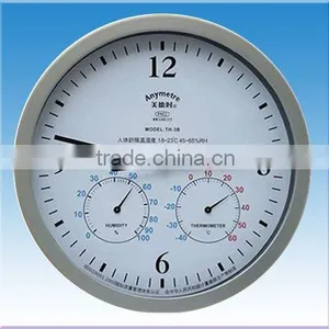 Thermo-Hygrometer With Clock TH-3B thumbnail-1