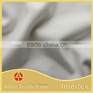 Wholesale Weft Knitted Full-dull Cotton-like Polyester Spandex Plain Sports Wear Fabric thumbnail-2