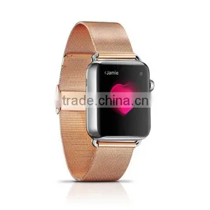 Icarer Milan Series Stainless Steel Watch Band For 42MM Apple Watch Wrist Strap For Iwatch MT-3996 thumbnail-1