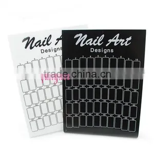 Hotselling Nail Design Tools Plastic Table Stand Nail Art Display Bard thumbnail-1