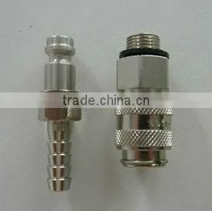 Professional Fluid Connector With Check Valve thumbnail-1