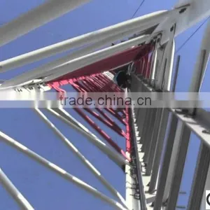 Galvanized Self Supporting Telecom Communication Steel Tower thumbnail-3