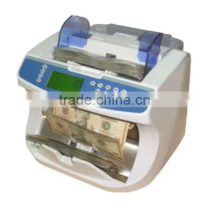 A Professional Money Counter/money Counting Machine With UV,MG/MT,IR Counterfeit Detection for USD,EUR,GBP,CAD,AUD,XOF,XAF thumbnail-1