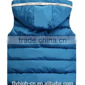 High Quality Winter Custom Padded Jacket Vest thumbnail-6