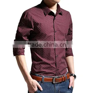 Long Sleeve Quality Cotton Fashion Casual Shirts for Men thumbnail-4