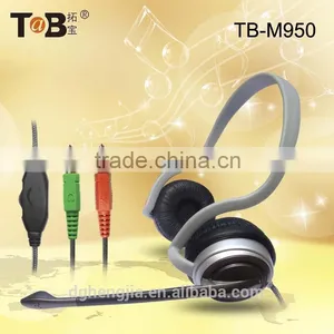 Computer Accessories Noise Canceling Cheap Neckband Headphone for Computer With External Microphone thumbnail-1