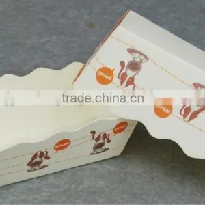 Food Grade Paper FSC Rectangle Cake Cup Baking Cupcake Printed Sweet Candy Cup Liners thumbnail-1