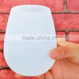 Christmas Decoration Non Breakable Silicone Water Cup BPA Free thumbnail-1