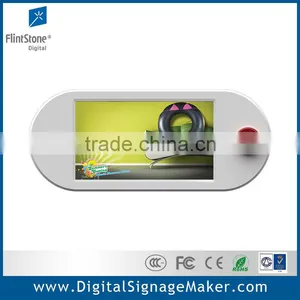 Supermarket Shelf Hang 9 Inch Battery Powered Lcd Digital Advertising Kiosk thumbnail-1