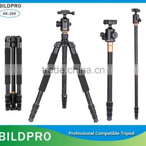BILDPRO Best Seller DSLR Tripod Professional Aluminum Camera Tripod Studio Video Stand thumbnail-1