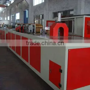 SJSZ-65/132 Conical Twin Screw PVC Window Profile Making Line thumbnail-4