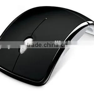 Custom Comfortable Touch Folding USB 2.4G Wireless Mouse for Laptops thumbnail-3