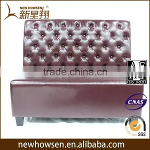 2016 Red Leather Double Sofa thumbnail-1