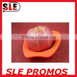 New Product Custom Logo Imprinted Metal Stainless Steel Apple Cutter,Easy Use Wholesale High Quality Plastic Apple Cutter Slicer thumbnail-1