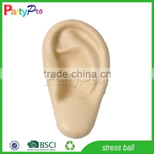 Partypro China Hottest Products 2015 Popular PU Foam Custom Logo Ear Shaped Stress Ball thumbnail-1