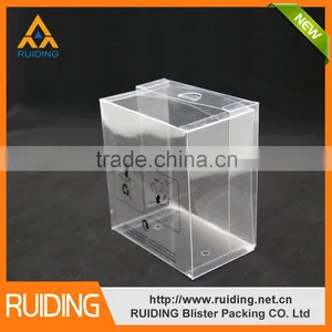 Jiangmen Supplies Fashion Design Clear Chocolate Packaging Box PVC Box Transparent PP Boxes thumbnail-1