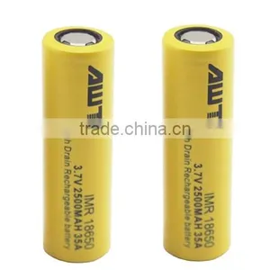 Aweite 18650 Battery Us18650gr 3.7v Icr 18650 Li-ion Rechargeable Battery thumbnail-2
