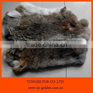Natural Rabbit Fur Skin for Garments, Collars With High Quality thumbnail-3