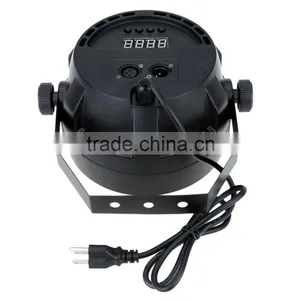 Professional 54W 54LEDs Stage Lighting Auto/Master/Slave/DM512 RGBW LED PAR Light Strobe 8 Channel Party Disco Show AC100 -240V thumbnail-6