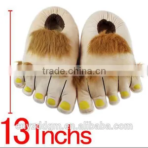 Plush Personality Slippers/indoor Non-skid Cheap Plush Slippers thumbnail-1